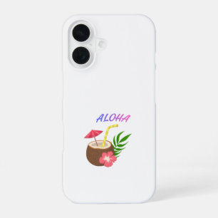 Aloha – Insel-Vibes und positive Energie iPhone 16 Hülle