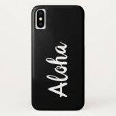 Aloha iPhone Case (Rückseite)