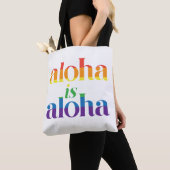 Aloha Is Aloha Rainbow Pride Hawaii Tasche (Von Nahem)