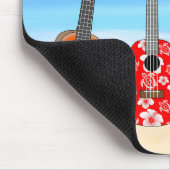 Aloha Island Ukuleles Mousepad (Ecke)