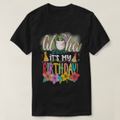 Aloha It is My Birthday Hawaiian Aloha Beach Haw T-Shirt (Design vorne)