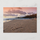 Aloha Kaanapali Beach Postcard Postkarte (Vorderseite)