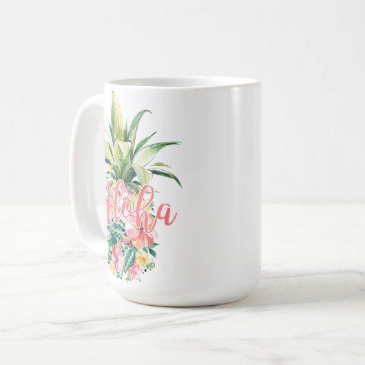 Aloha Kaffeetasse (Vorderseite Links)