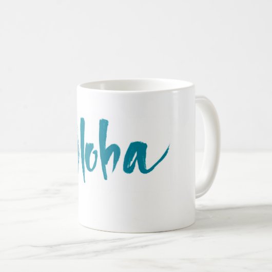 Aloha Kaffeetasse (VorderseiteRechts)