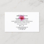 Aloha Kai Yoga Visitenkarte (Rückseite)