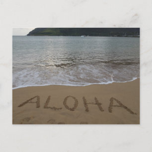 Aloha Kauai Beach in Lihue Postkarte