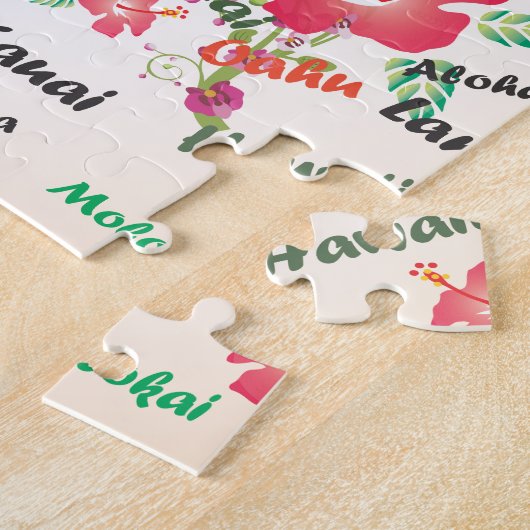 aloha, Kauai, Hawaii, Oahu, Maui, lanai Puzzle (Seite)