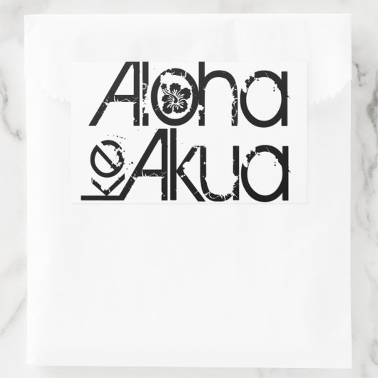 Aloha Ke Akua Stickers (Tasche)