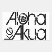 Aloha Ke Akua Stickers (Vorderseite)