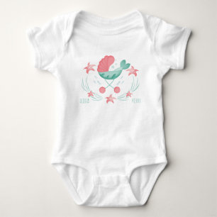 Aloha Keiki Mermaid Stroller Baby Strampler