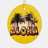 Aloha Keramikornament (Links)