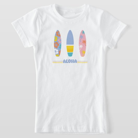 Aloha Kids Surf Board T-Shirt (Ablage )