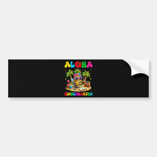 Aloha Kindergarten Ananas Hawaii Zurück zur Schule Autoaufkleber