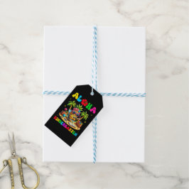 Aloha Kindergarten Ananas Hawaii Zurück zur Schule Geschenkanhänger