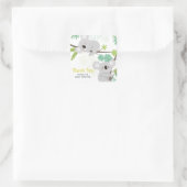 Aloha Koala Tropical Baby Dusche Danke Sticker (Tasche)