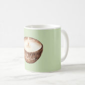 Aloha-Kokosnuss-Kerze Kaffeetasse (VorderseiteRechts)