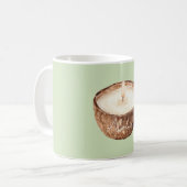 Aloha-Kokosnuss-Kerze Kaffeetasse (Vorderseite Links)