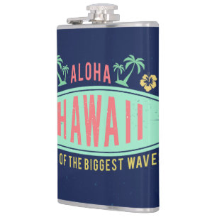 Aloha kundenspezifische Monogrammflaschen des Flachmann
