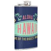 Aloha kundenspezifische Monogrammflaschen des Flachmann (Rechts)