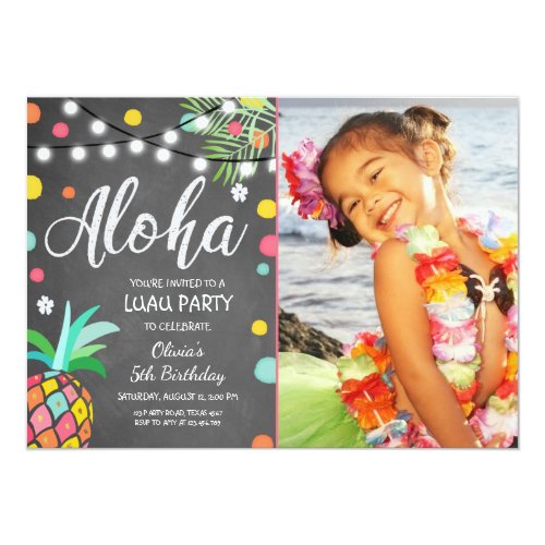 Aloha Laden Tropisches Geburtstags Party Hawaii Einladung Meine Einladungskarten De