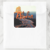 Aloha Lava Sticker (Tasche)