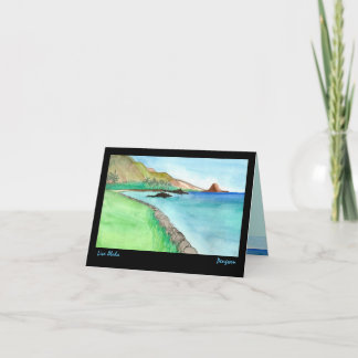 Aloha leben Grußkarte, Malerei von Südmaui Karte