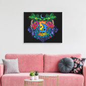 Aloha Leinwanddruck (Insitu (Wohnzimmer))
