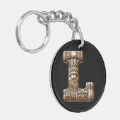 Aloha Letter L Custom Initial Schlüsselanhänger (Vorderseite links)