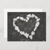 Aloha * Liebe * Korallenherz Postkarte (Vorne/Hinten)