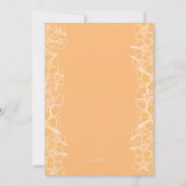 Aloha Liebe Luau Verlobung Einladung (Rückseite)