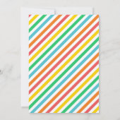 Aloha Luau Beach Birthday Black Hair Boy Einladung (Rückseite)