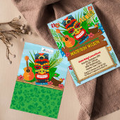 Aloha Luau Hawaiian Tropical Baby Dusche Einladung