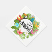 Aloha Luau Serviette (Ecke)