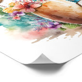 Aloha Luau Tropical Island Beach Retirement Party Poster (Ecke)