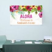 Aloha Luau tropische Party-Fahne Banner (Messeveranstaltung)