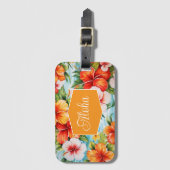 Aloha Luggage Tag Gepäckanhänger (Vorderseite Vertikal)