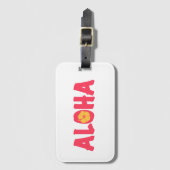 Aloha Luggage Tag Gepäckanhänger (Vorderseite Vertikal)