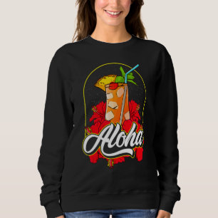 Aloha Mai Tai Cocktail aus Hawaii mit Hübschem Hip Sweatshirt