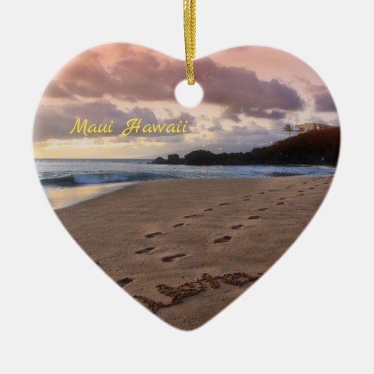 Aloha Maui Ornament (Vorne)