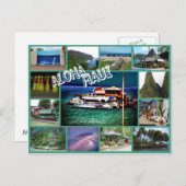 Aloha Maui Postkarte (Vorne/Hinten)