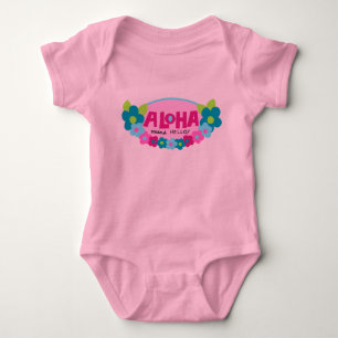 Aloha Means Hello Säugling Strampler