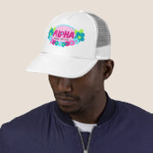 Aloha Means Hello Trucker Hat Truckerkappe (Beispiel)