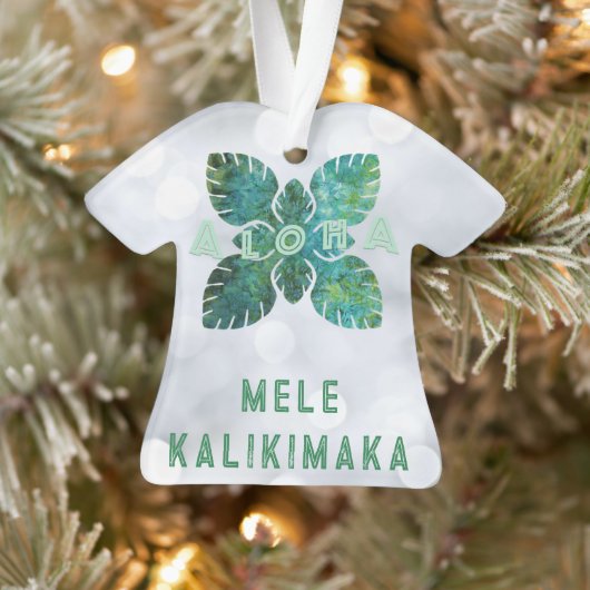 Aloha Mele Kalikimaka Ornament (Baum)