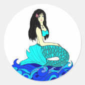 Aloha Mermaid Aufkleber (Vorderseite)