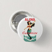 Aloha Mermaid Thunder_Thunder_Cove Button (Vorne & Hinten)