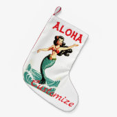 Aloha Mermaid Thunder_Thunder_Cove Kleiner Weihnachtsstrumpf (Vorderansicht (hängend))
