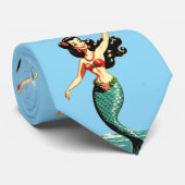 Aloha Mermaid Thunder_Thunder_Cove Krawatte (Gerollt)