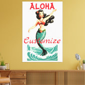 Aloha Mermaid Thunder_Thunder_Cove Leinwanddruck (Insitu (Wohnzimmer))