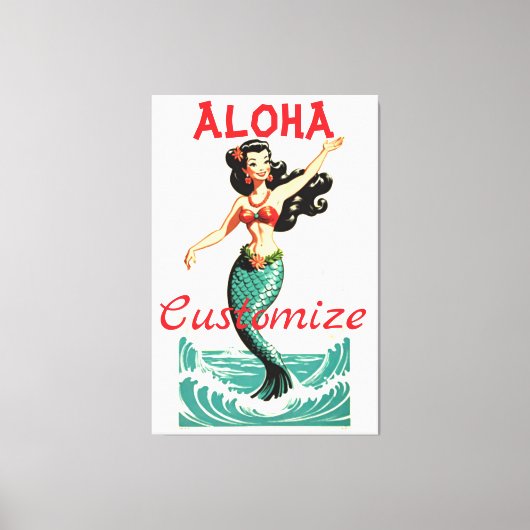 Aloha Mermaid Thunder_Thunder_Cove Leinwanddruck (Vorderseite)