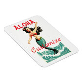 Aloha Mermaid Thunder_Thunder_Cove Magnet (Rechte Seite)